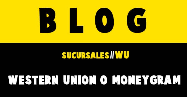 Western Union o Moneygram